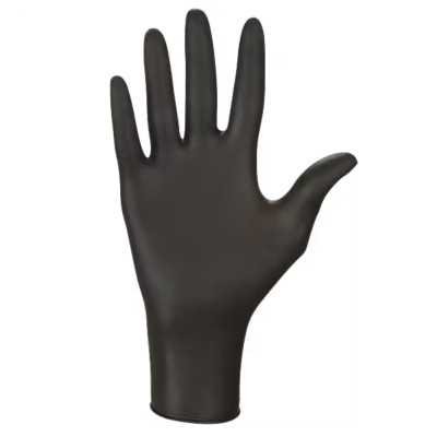 100st Handskar Nitril - Storlek: L - Svart