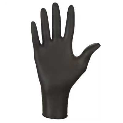 100st Handskar Nitril - Storlek: XS - Svart