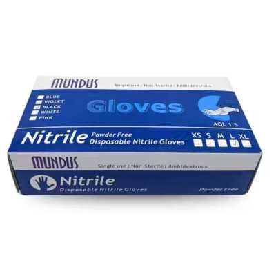 RadeqLab - Sverige 100st Handskar Nitril - Storlek: S - Vit