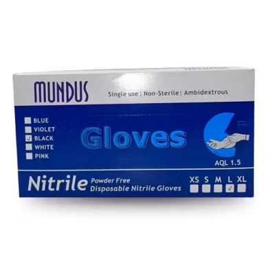 RadeqLab - Sverige 100st Handskar Nitril - Storlek: M - Vit